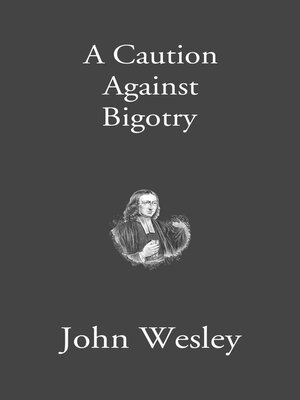 cover image of A Caution against Bigotry